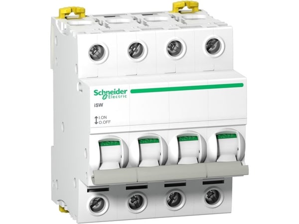 Acti9 lastbrytare iSW 4P 63A 415V, 72 mm