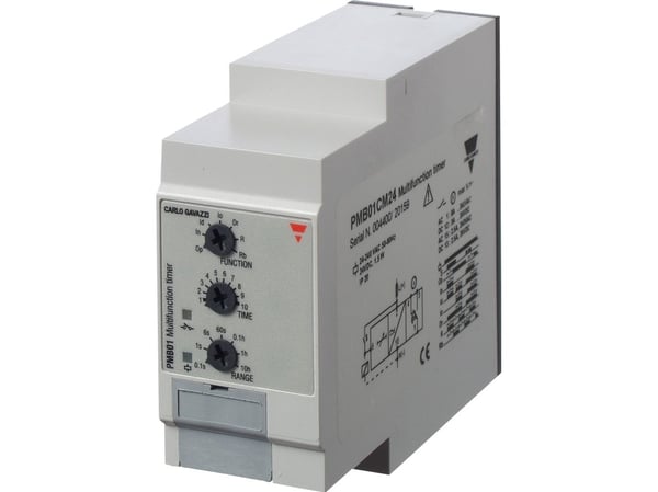 Aikarele Monitoimiajastimet 24-240VAC/DC 2-napainen tappi