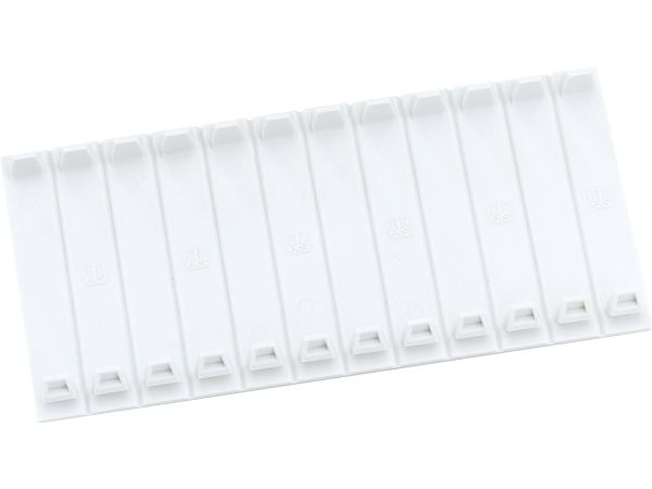 SPELSBERG täcklist för DIN-skena, 6 moduler