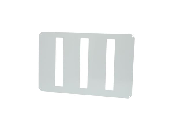 Fibox DRS ARCA 604021 Asennuskehys 3-rivinen Teräs Harmaa (L x S) 600 mm x 400 mm 1 kpl 1 kpl