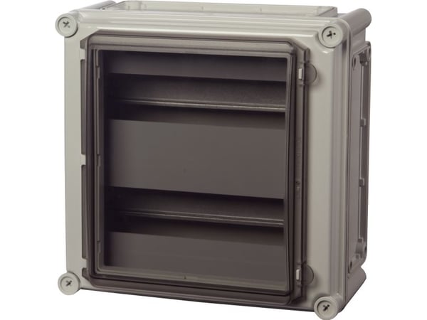 FIBOX DIN-kiskokotelo 280 x 280 x 160 mm täydellisenä 1 kpl saranoitu yläosa 2 x 13M IP65