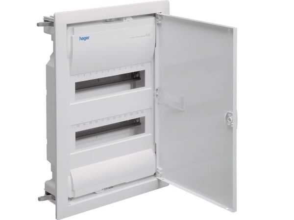 Grupppanel 2R 24M 2x12 modul, infälld, VH24DKN