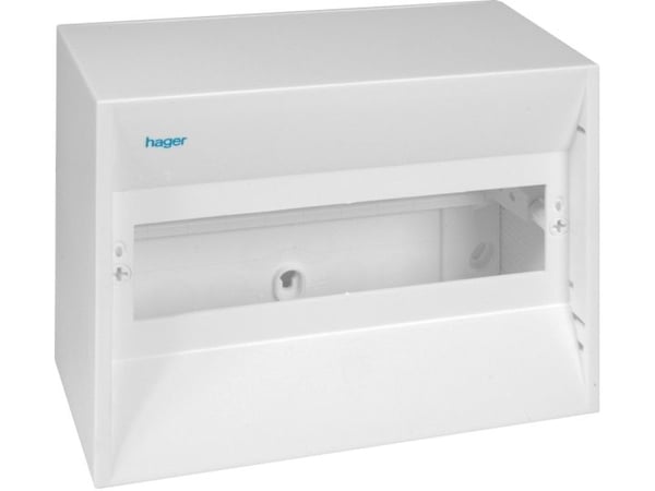 HAGER Mini cover GD110E 10 moduler medPE-klämmameHxWxD: 180 x 218 x 82 mmIP30
