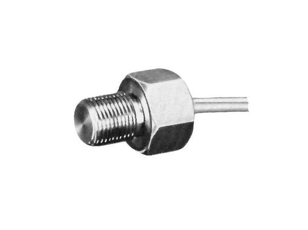 CARLO GAVAZZI temperaturgivare PTC resistansgivare -20°C till 120°C, förnicklat mässingsrör