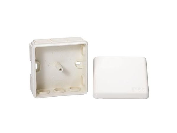 SCHNEIDER ELECTRIC Mureva U56 - kopplingsdosa klicklock - 1-pack - polarvit - i påse för DIY