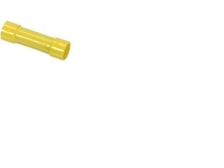 Pistorasia keltainen 4.0-6.0mm²sisähalkaisija Ø6.6mmpituus 27.5mm - (100 kpl.)