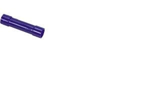 Pistorasia sininen 1,5-2,5mm²sisähalkaisija Ø4,5mmpituus 25,5mm - (100 kpl.)