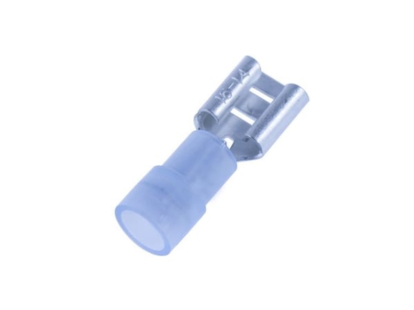 Spade-holkki sininen 1,5-2,5mm²spade-holkki 6,3mm, pituus 21,0mmindv. halkaisija Ø3,9mm - (100 kpl.)
