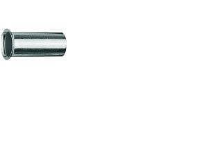 Pääteputki eristämätön 6,0 mm² pituus 10,0 mm eristys pituus 10,0 mm - (100 kpl)