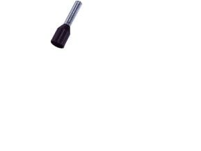 Liitäntäputki musta 1,5 mm²pituus 14,0 mmeristyspituus 8,0 mmreiän halkaisija Ø1,7/3,5 mm - (100 kpl)