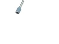 Liitäntäputki harmaa 2,5 mm²pituus 14,0 mmeristyspituus 8,0 mm - (500 kpl)