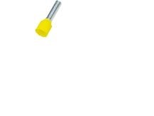 Liitäntäputki keltainen 6.0 mm²pituus 20.0 mminisointipituus 12.0 mmreiän halkaisija Ø3.5/6.3 mm - (100 kpl)