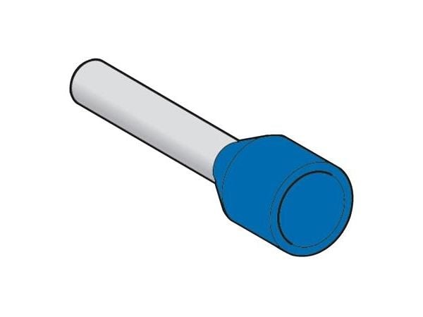 Schneider Electric DZ5CE007, Sininen, 0,75 mm², Kupari, 100 kpl, UL, 8 mm