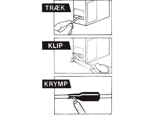 TE CONNECTIVITY Kutisteputket laatikossa ilman liimaa9,6/4,8 laatikko a' 6thin-seinäinen musta