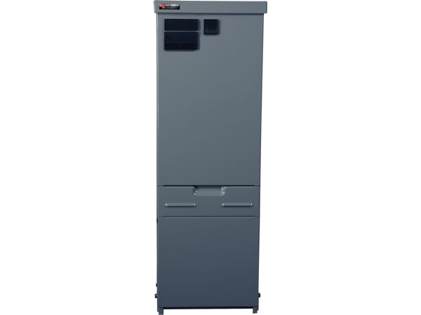 TRIARCA Kabelskab KSEÅ 3018094 leder skinnesystem 630A.Skab HxBxD: 700x396x198mmStål IP34D grå RAL 7037