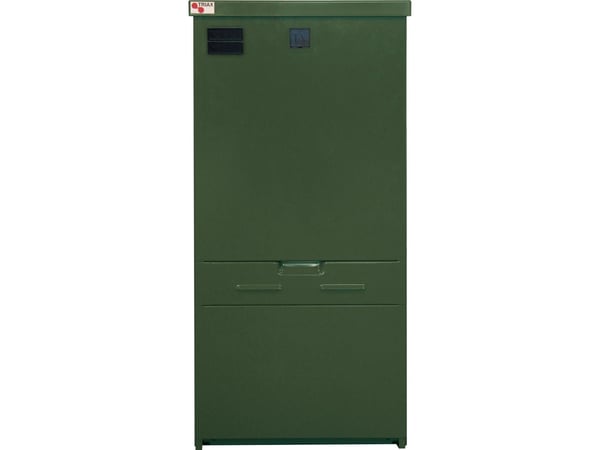 TRIARCA FE 594 vihreä KxSxK: 700x594x198mm kolmiolukolla (tyhjä)