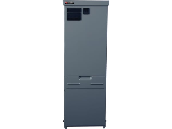 TRIARCA Kabelskab KSEÅ 3015094 leder skinnesystem 630A.Skab HxBxD: 700x330x198mmStål IP34D grå RAL 7037
