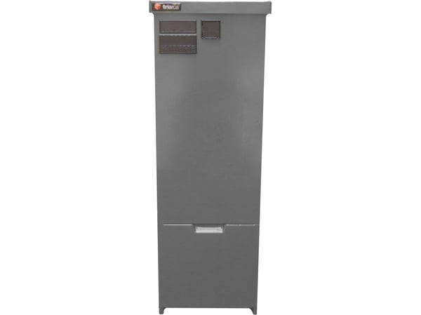 TRIARCA Kaapelikotelo Trilite P15 XL 4-johdinkiskojärjestelmä 400A KxSxK 850x346x265mm 14,6kg Alumiini Harmaa