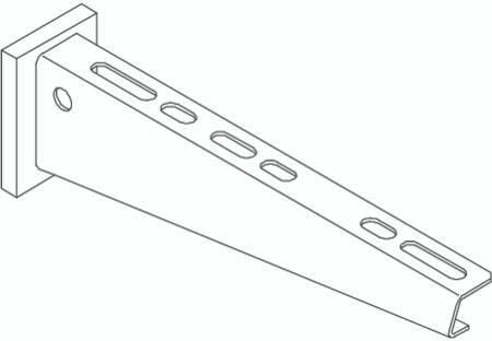 OBO Konsol AW15 21længde 210 mmVarmgalvaniseret