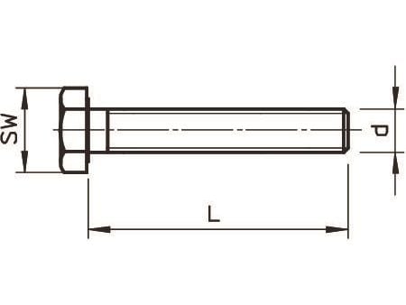 OBO Bettermann SKS 10X80 F 6418250 Sekskantsskrue 10 mm 80 mm Stål Varmegalvaniseret 1 stk