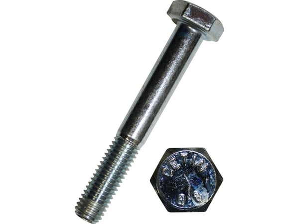 DRESSELHAUS Teräspultti M16x65 mm DIN 931ilman mutteria, sinkittyjaetulla kierteelläjakoavain koko 24 mm