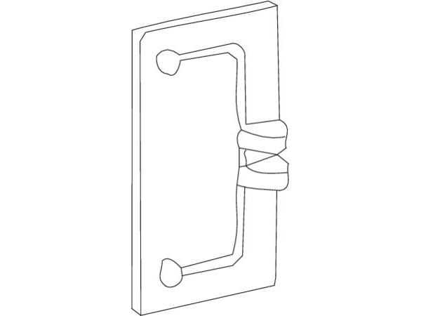 SCHNEIDER ELECTRIC Päätykappale TTI-ES 123Korkeus 72 mm, leveys 123 mmRAl 9016 Fuga valkoinen muovi