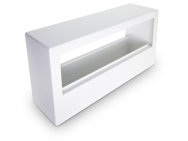 SCHNEIDER ELECTRIC Servicestånd ensidigt POS10-5höjd 160 mm, bredd 120 mm, längd 310 mm5 enheterAluminium, vit