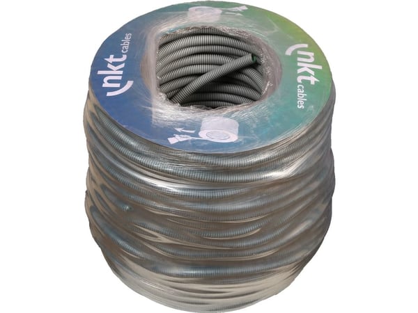 NKT Datakabel, halogenfri UTP kat 6 i flexrør 16 mm 100 m - (100 meter)