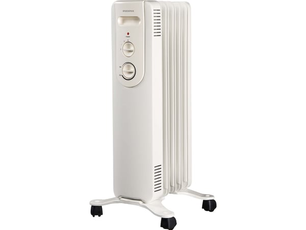 ADAX Öljytäytteinen lattiaradiaattori 230V termostaatilla ja 3 tehoportaalla, Nova 20 800W-1200W-2000W, H650 / L470 / D300 MM