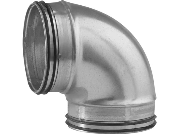 Lindab pressböj kort BKU 90° 100