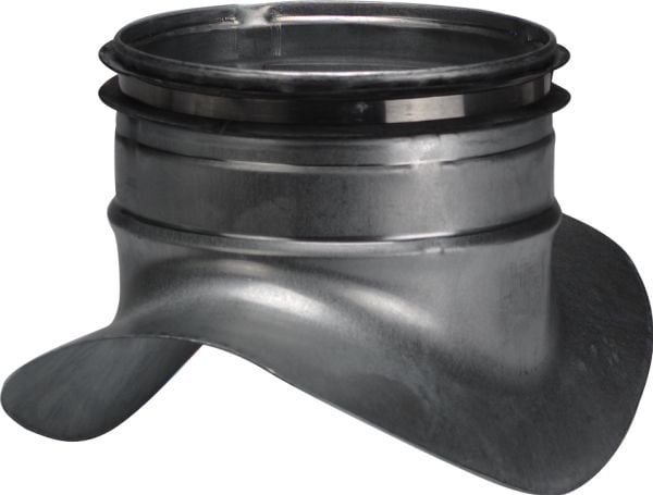 LINDAB plast-PSU 400 med förgrening 250 mm.