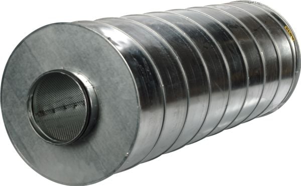Lindab ljuddämpare SLU Ø315 x 900 mm - isolering 100 mm