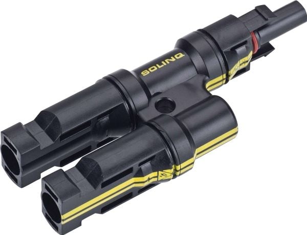 CIMCO Csslr stik Y afgrening MMF 2 han og 1 hun for Stikforbindelser MC 4 , Krympeområde: 2,5 - 4 - 6 mm²