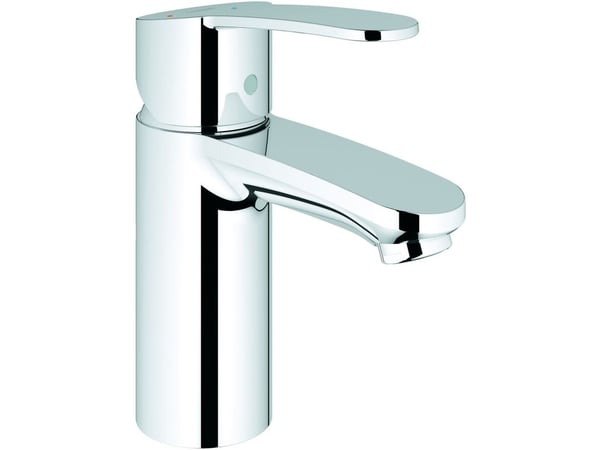 GROHE Eurostyle Cosmopolitan, Baderomsvask, Kran-håndtak, Rustfritt stål, 3/8", Kromfarget