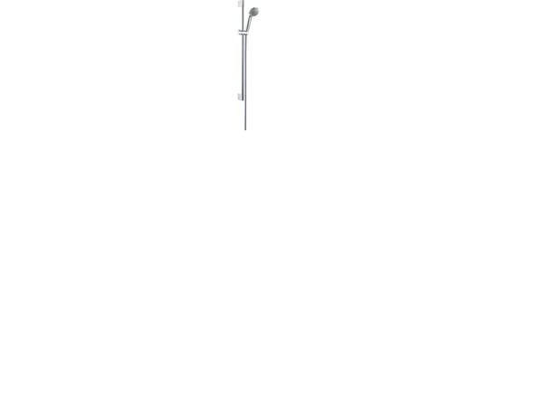 HANSGrohe Crometta 85 dusjsett med 650 mm dusjstang, hånddusj med 1 strålefunksjon og 1,6 meter dusjslange