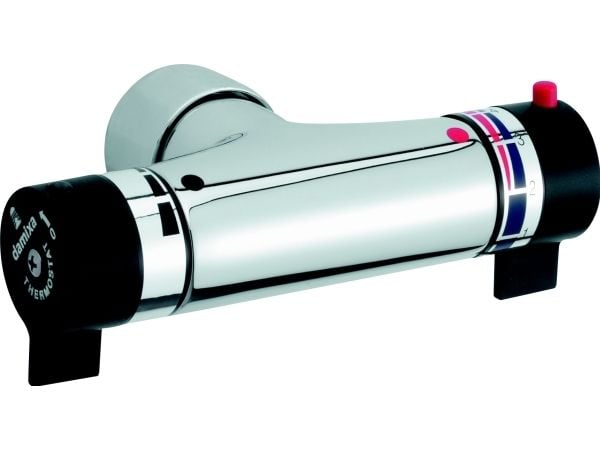 Damixa renovering termostat krom til gl. model