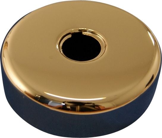 Förkromad 3/4" gängrosett - Ø80 mm i diameter - höjd 15 mm