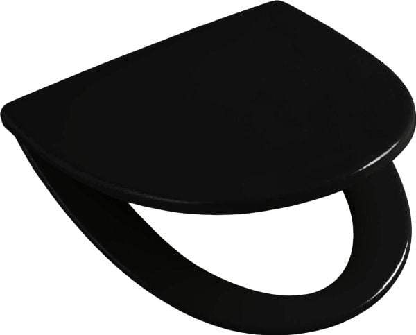 Ifö Sign sort sæde med soft close og quick release/fast b