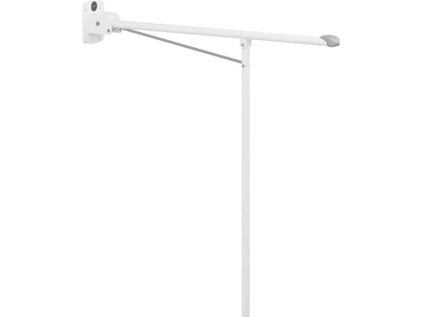 Pressalit Value Toiletstøtte med kort ben 800 mm, hvid