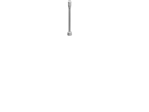 Purus vesilukkosarja suora 40 mm 1 1/4" pituus 650 mm viemäriputkella ja ruusukkeella valkoinenViemäriputki1 1/4"Putken halkaisija 40 mm