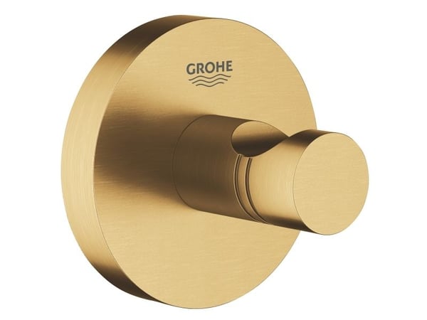 Grohe Essentials håndklekrok - børstet messing