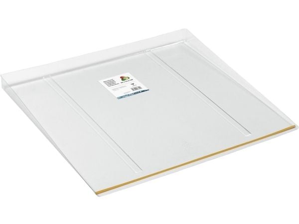 NEERSKOV Tippa-alusta astianpesukoneeseen/pesukoneeseen 60cm54,5cm. Kirkas muovi