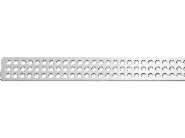 Unidrain-ritilä 3 mm:n vahvuisesta AISI 304 ruostumattomasta teräksestä ClassicLine-kehykseen - malli Classic, pituus 700 mm
