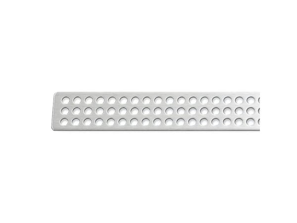 UNIDRAIN ClassicLine-ritilä 600mm ruostumatonta terästä linjaviemäröintiin, harjattu pinta. Classic-mallia.
