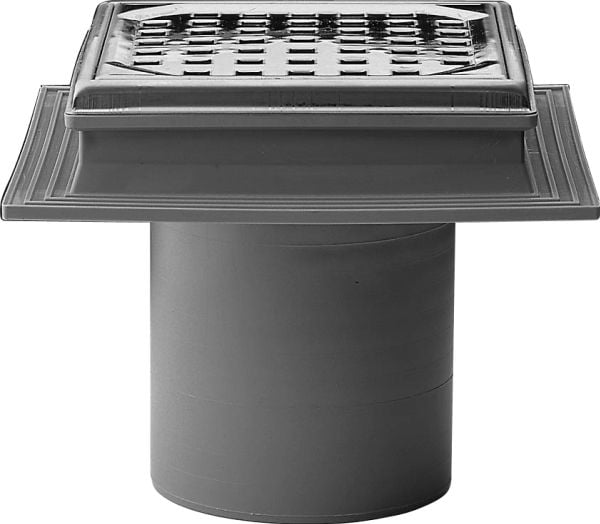 Jo-Flex avrinningsskål 110 mm - med trunkning, med betong