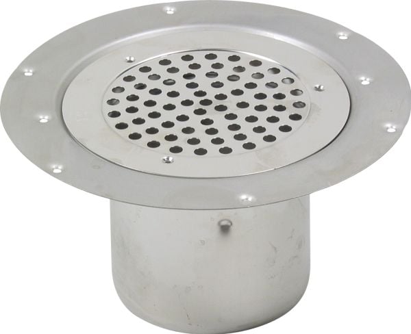Blücher afl.skål 110mm - u.stuts m.rist vinyl