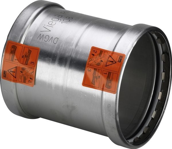 76,1 mm Sanpress Inox skydemuffe