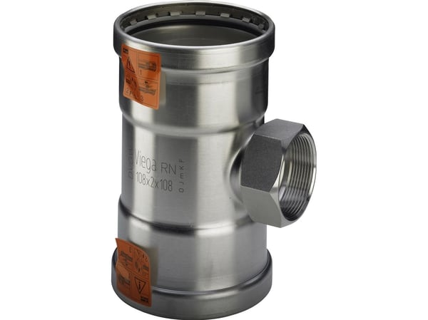 VIEGA Sanpress Inox tee 76,1x3/4"x76,1 mm