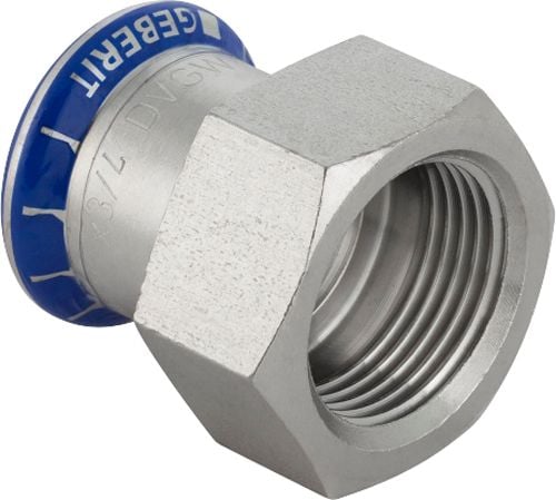 Geberit övergång rostfri 42-11/2 muff/muff mapresss