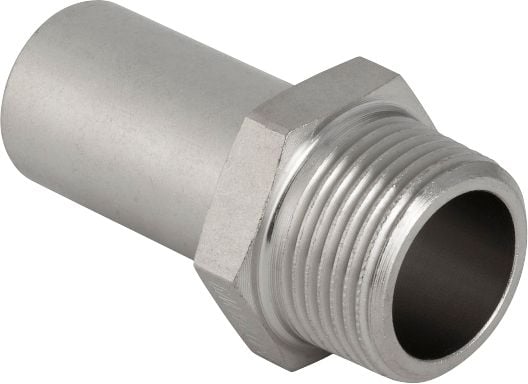 Geberit övergång rostfri 18-1/2 muff/muff Mapress